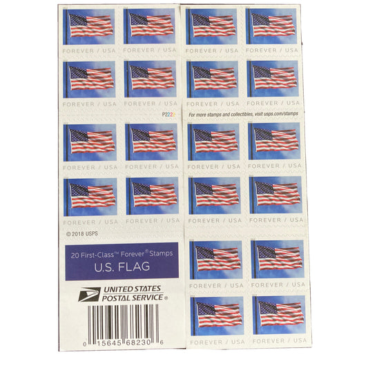 2019 New Flag Forever Stamp Sheets Stamp Booklets