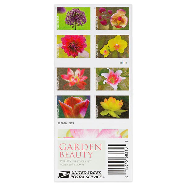 Garden Beauty 2020 Forever Stamps Sheets Stamp Booklets