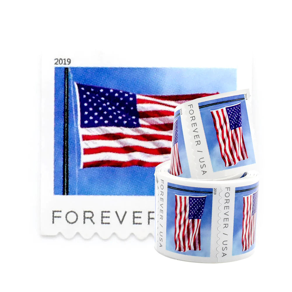 Brand New Coil Sealed Rolls of 100 USPS 2019 Postage Forever Stamps