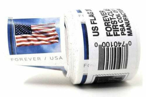 Brand New Coil Sealed Rolls of 100 USPS 2019 Postage Forever Stamps